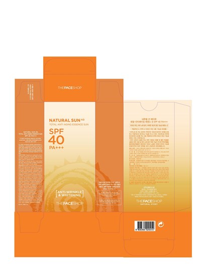 Sun Block (Natural Sun Aq Total Antiaging Essence Sun)